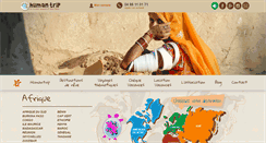 Desktop Screenshot of humantrip.fr